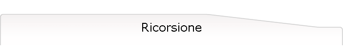 Ricorsione